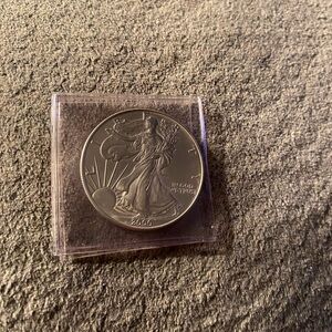 O-14:  Pure Silver $1 Coin in Protective Case -year 2000.  Excellent- Collectors